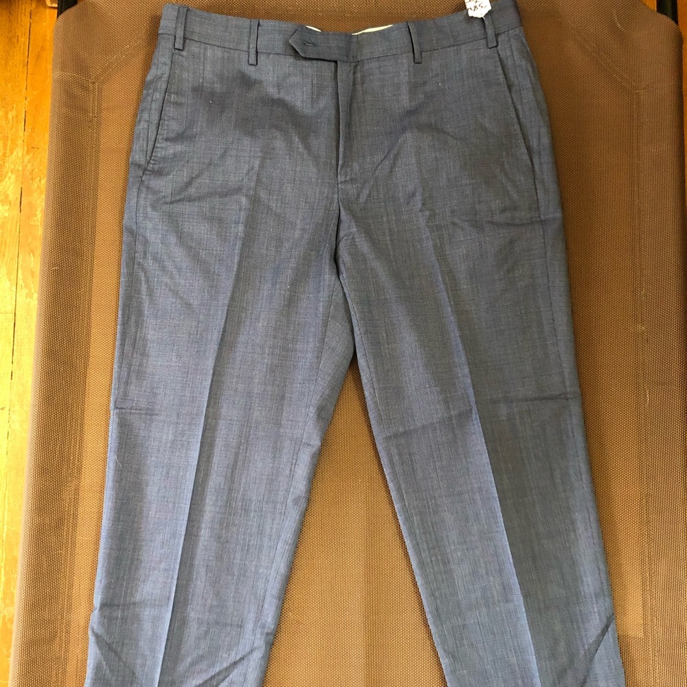 Blue Zanella men’s dress pants